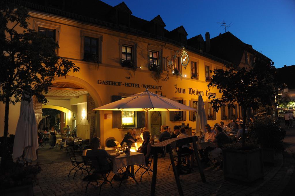 Gasthof Zum Weissen Lamm Sommerach Ngoại thất bức ảnh
